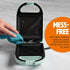 Tasty Mini Sandwich Maker, Makes Sandwiches, Paninis, Grilled Cheese, 600W, Aqua