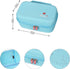 Mchoi Hard Case for Oliso M3Pro/M2 Mini Project Steam Iron, Travel Organizer Holders with Mesh Pocket, Case Only, Blue