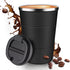 Baodaadan 12OZ Travel Coffee Mug Insulated Coffee Cup with Spill Leak Proof Lid,