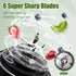 Portable Blender, Personal Size 20 oz Blender for Smoothies, Milkshakes, Fresh Juices, and Baby Food, BPA Free,