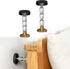 Krisler Adjustable Threaded Bed Frame Anti-Shake Tool, Headboard Stoppers, Easy Install (30-112mm)