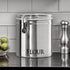8" Oggi Jumbo Stainless Steel Flour Clamp Canister - Airtight Food Storage Container Ideal for Kitchen & Pantry Storage