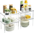 Set 4 Countertop Bobomoment Acrylic Cabinet Organizer, of Spice Rack Organizer for Cabinet, Desk Shelf Organizer