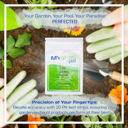 6 lbs 20 Espoma Organic Soil Acidifier Bag With My Garden Pool PH Test Strips ct. - Acidify, Enhance Hydrangea Color