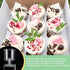 400 Nuenen Pcs Mini Dessert Cups with Spoons Clear Plastic Small Yogurt Parfait Cups Disposable Tumbler Cups Appetizer