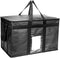 XXXL Large Insulated Collapsible Cooler Bags with Zipper Closure, Reusable Grocery Shopping