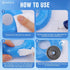 120 ML 2 Swimming Pool Liner Patch, Air Mattress Repair Kit x Waterproof Vinyl Repair Patch Kit for Inflatables, Ring