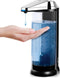 Secura 17oz Automatic Liquid Soap Dispenser - Touchless Battery Operated with Adjustable Volume Control Dial for