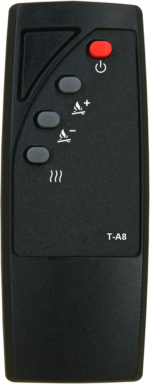 Replacement for Twin Star ChimneyFree ClassicFlame Dura flame Fireplace Remote Control, Fits DFS-550-22-BLK, DFS-950-4,