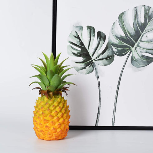 Lvydec Artificial Pineapple - Realistic Fake Pineapple for Home Cabinet Table Party Decoration (8.2")