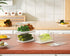 Large Crisper Lettuce Keeper, Vegetable Salad Storage Containers for Fridge - Pack of 2, 5700 ml Berry Bins