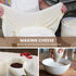4 Pack Precut Cheesecloth, 15 x 15'' Grade 100, Ultra Fine Unbleached Cotton for Straining & Cooking