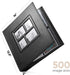 BLYNG Photo Album 4x6 - 500 Slots for Horizontal and Vertical Photos, Faux Leather Cover, Great for Wedding,