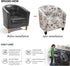 2 14 NILUOH Club Chair Slipcover Piece Stretch Barrel Chair Covers Printed Tub Chair Slipcovers Soft Accent Armchair