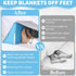 ROYALAY Blanket Lifters for Foot of Bed, Foot Tent Blanket Support Holder for Surgery Recovery, Foot Block Pillow