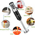 Immersion Blender Handheld, OUTRONSM Hand Blender with 4-point Thickened SS Blades, Milk Frother, Egg Whisk for