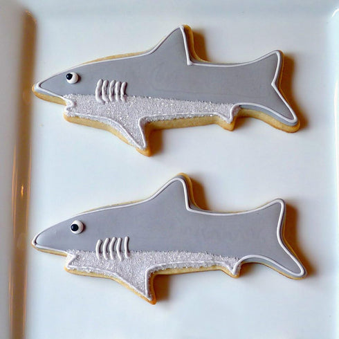 Ann Clark Cookie Cutters Shark Cookie Cutter, 6.25" Made in USA