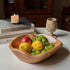ZENFUN Wood Root Dish Bowl, Natural Handmade Serving Bowl for Snacks, Appetizer Display, 7.8''-9.5'' Diameter