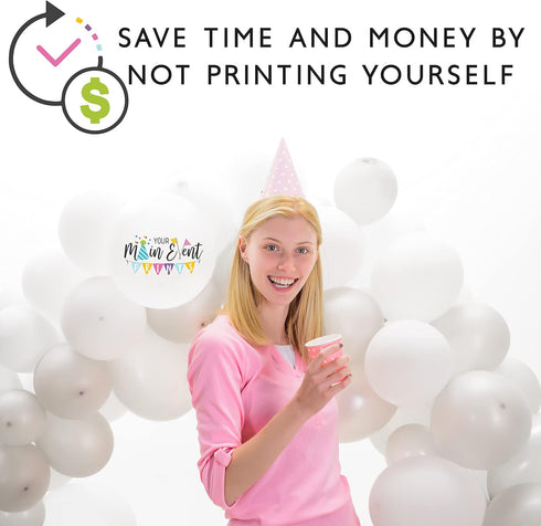 25 Your Main Event Prints Mom to Bee Baby Shower Bottle Wraps - Yellow Neutral Water Bottle Labels - Perfect Decoration
