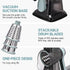3 Rotary Cheese Grater with Handle Kitchen Shredder Slicer Grater Slicer Ice Shaver Cheese Vegetable Nuts Potato