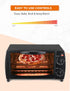 Commercial Chef 10 Liter Mechanical Toaster Oven, 4 Slice