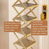 Closet Closet, (4 Simcat Shoe Rack for Bamboo Shoe Storage Freestanding Shoe Storage Shelf for Entryway, Front Door