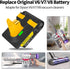 Battery Adapter for Dyson V6, V7, V8 - Convert M18 Battery for Dyson Vacuum Cleaners (Milwaukee Compatible)