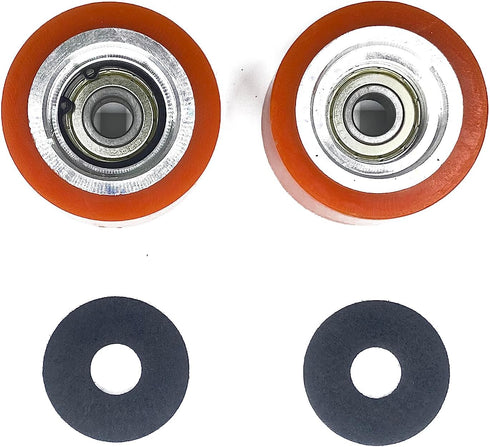 (2PC) 70298701-70568201-70616701 Orange Roller Bearing Compatible with Alliance, Huebsch, Speedqueen