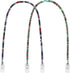 Bib Clip Napkin Clip Set for Adults, Reusable Adult Folk Style Bib
