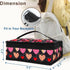 FlowFly Small Lunch Box, Insulated Soft Bag Mini Cooler for Kids, Girls, Boys, Women, Men, Heart