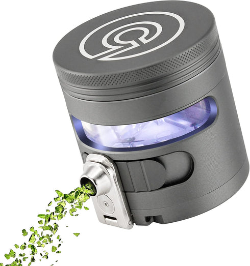 Cloudious9 - Tectonic9 Herb Grinder Automatic Electric Herbal Spice Dispenser Large 2.5"