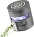 Cloudious9 - Tectonic9 Herb Grinder Automatic Electric Herbal Spice Dispenser Large 2.5"