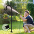 Funtife 76 Inch Hummingbird 1 Pack Outdoor Shepherd Hooks for Hanging Plants, Garden Adjustable Heavy Duty Feeder Pole