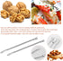 10PCS Crab Nut Crackers and Seafood Tools, Stainless Steel Lobster Crackers and Picks Set, 10pcs Including 2 Crackers,