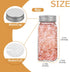 ZUFECY 4oz (Set 6, 120ml) Glass Spice Bottles with Shaker Lids, Restaurant & Home Kitchen Storage | Square Air-Tight