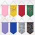 Kunyeah Wall Hanging Brooch Organizer Storage Case, Colorful Canvas Pin Board Stand for Enamel Pin Badge Display,