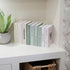 Set 9 Beautiful Decorative Books - of Boxes Enhance Your Coffee Table, Bookshelf or Mantel Shelf Decor - Aesthetic