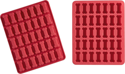 Mrs. Anderson's Baking Silicone Dog Biscuit Pan, Non-Stick European-Grade Silicone by Mrs. Anderson's Baking