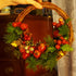12" Natural Grapevine Wreath DIY Crafts for Christmas Door Hanging, Holiday Festival Wedding Decoration