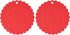 Norpro Grip Silicone Jar Opener and Potholder - Red Non-Slip Grip (2-Pack)