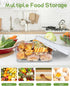 Countertop 11.4 7.5 6.7 Inch Dynta Large Bread Box for Kitchen x x Airtight Bread Storage Container Time Recording