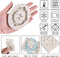 Baroque Silicone Fondant Frame Mold, Photo Cake Mold for Baking Wedding Birthday Party, Cupcake Toppers, Curlicues