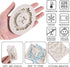 Baroque Silicone Fondant Frame Mold, Photo Cake Mold for Baking Wedding Birthday Party, Cupcake Toppers, Curlicues