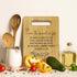 I Am the Bread of Life Cutting Boards, Christian Gifts for Women, Bible Verse Bamboo Cutting Board