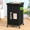 150L Laundry Hamper with Wheels, Rolling Laundry Basket with Metal Frame and