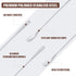Patelai 8 Pieces 7.87 Inch Stainless Steel Mixing Spoon, Coffee Stirrers, Drink Cocktail Stir Sticks