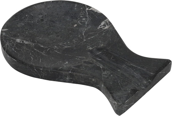 Radicaln Handmade Marble Spoon Rest, Black Utensil Keeper, Cooking Spoon Organizer for Stove Top