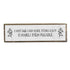 Handmade Metal Wood Inspirational Signs - Faith Does Not Make Things Easy It Makes Them Possible - Motivational Wall Art