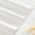 jinchan Kitchen Curtains, 24 Inch Linen Textured Cafe Tier Curtains for Small Windows, 2 Panels, White