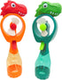 Dinosaur Misting Spray Bottle Fan, Kids Personal Cooling Mist Handheld Humidifier Powered T-Rex Fans, Set of 2